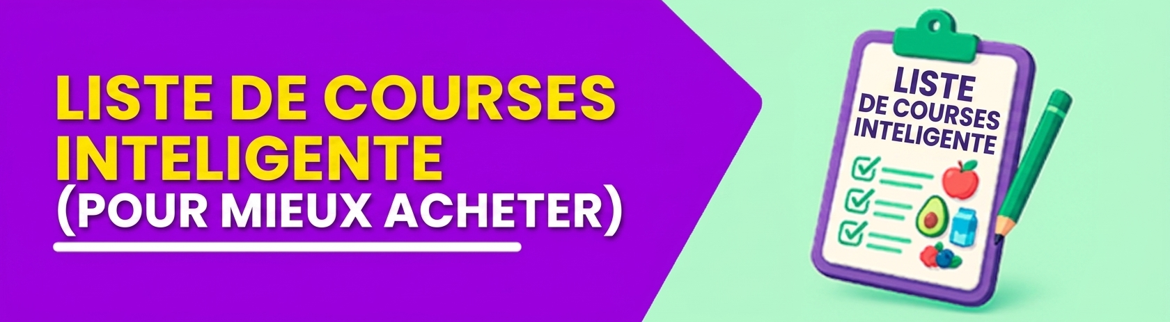 Liste de courses intelligente
