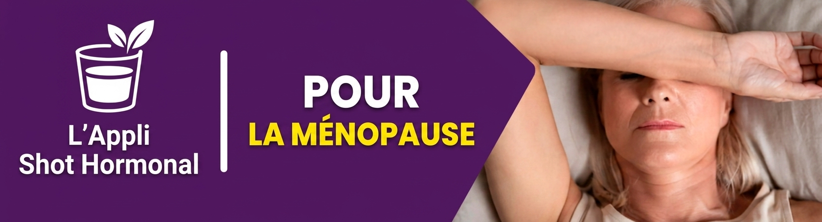 Shot Hormonal pour la ménopause