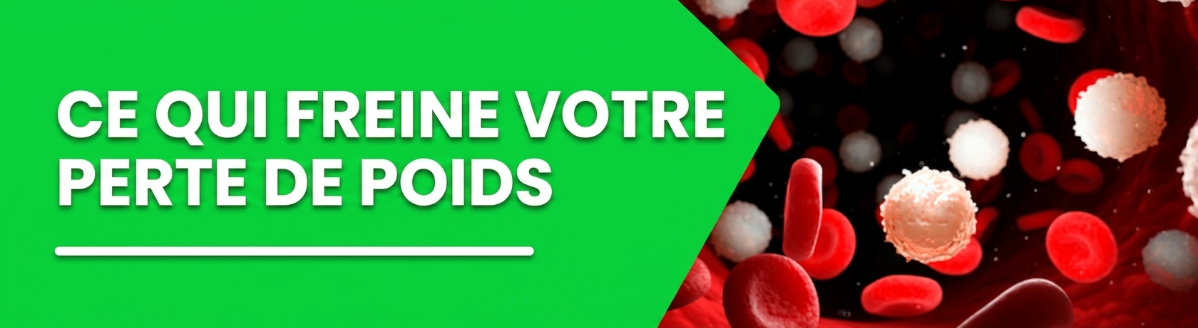 Ce qui freine votre perte de poids